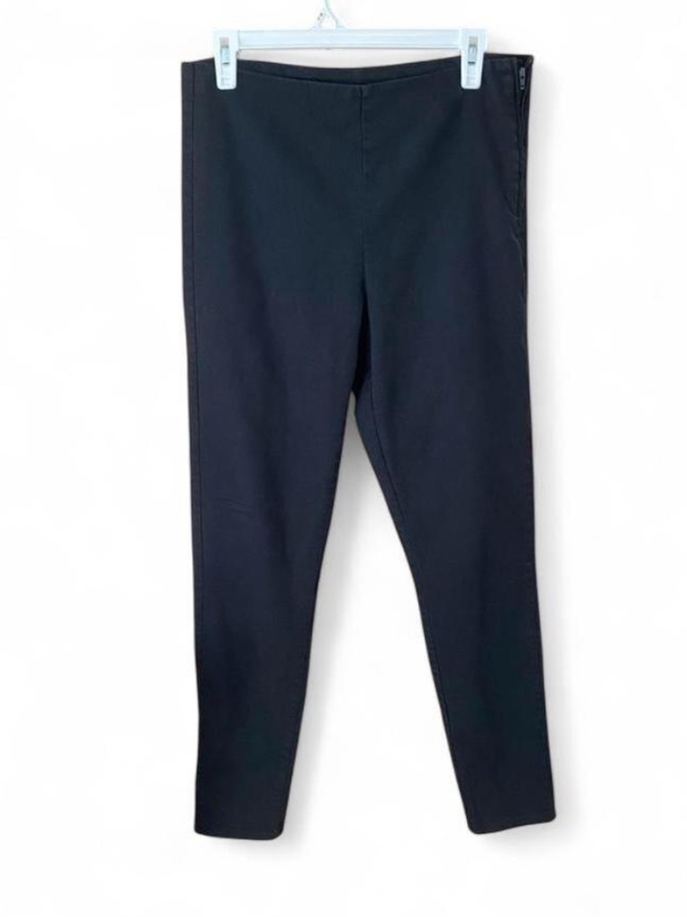 Divided Black Side Zip Slim Ankle Stretch Pants Women’s Size 10 EU 40